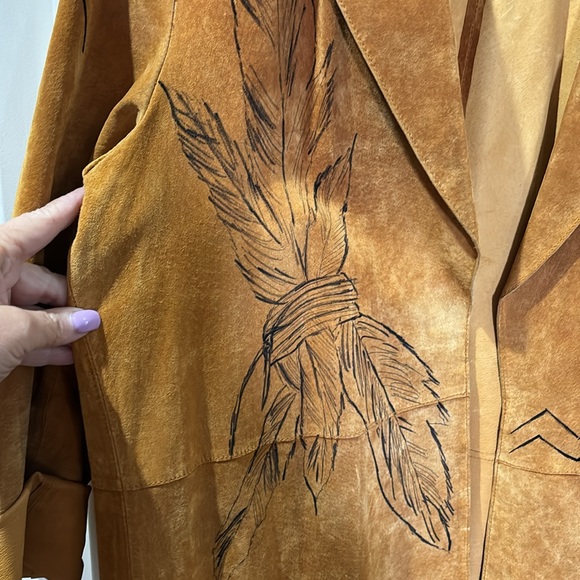 OOAK Suede jacket L - Picture 5 of 10